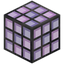 Square Purple Stained Glass