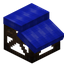Blue Flat Roof Block (Framed)