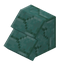 Prismarine Brick Steep Base Roof