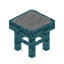 White Blue Bioshroom Seat