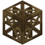 Framed Checkered Cube