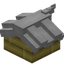 White Longer Top Roof Block (Bamboo)