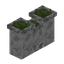 Diorite Grass Topped Wall