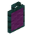 Magenta Warped Tall Seat Back