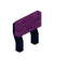 Magenta Cobalt Raised Seat Back