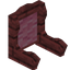 Pink Redwood Fancy Seat Back