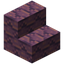 Purple Terracotta Shingle Stairs