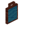Light Blue Redwood Tall Seat Back