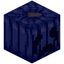 Blue Carved Pumpkin