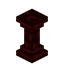 Red Nether Bricks Standing Torch - L