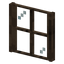 Maple Four Pane Window