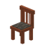 Stripped Acacia Striped Chair