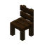 Stripped Dark Oak Chair