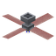 Cherry Light Ceiling Fan