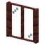 Rectangle Mangrove Planks Window