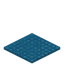 Knitted Light Blue Carpet