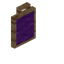 Purple Pine Tall Seat Back