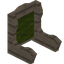Green Mining Fancy Seat Back