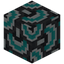 Waved Cyan Glazed Terracotta
