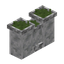 Diorite Grass Topped Wall
