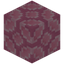 Shrunken Pink Glazed Terracotta