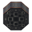 Light Gray Copper Wrapped Locometal Boiler