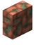 Raw Copper Brick Vertical Slab