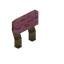 Pink Baobab Raised Seat Back