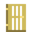Bamboo Tropical Door