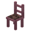 Stripped Mahogany Chair