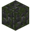 Vertical Disordered Mossy Cobblestone Bricks