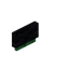 Black Green Enchanted Small Seat Back