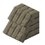 Fir Planks Steep Base Roof