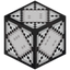 Large Diamond White Stained Glass