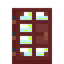 Tile Windowed Mangrove Door