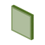 Clear Lime Stained Glass Pane