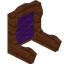 Purple Acacia Fancy Seat Back
