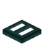 Slotted Warped Trapdoor
