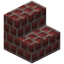 Short Scarlet Brick Stairs