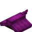 Magenta Longer Top Flat Roof (Framed)