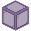 Reinforced Purple Stained Glass
