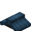 Cyan Top Flat Roof (Framed)