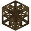 Framed Checkered Cube