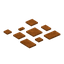 Red Sandstone Strewn Rocky Path
