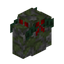 Mossy Cobblestone Wall with Garland