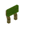 Lime Yellow Bioshroom Raised Seat Back