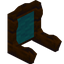 Cyan Edelwood Fancy Seat Back
