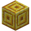 Smooth Ringed Raw Gold Block