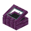 Gray Pink Bioshroom Display Case