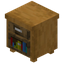 Stripped Palm Bookshelf Drawer